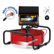 Octopusscan OS7DVE Sewer Inspection Camera – 512Hz Locator & Self-Leveling 7" Screen - Octopusscan