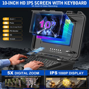 Octopusscan OS10DX1 Sewer Inspection Camera – 512Hz Locator, Self-Leveling & 246ft Cable - Octopusscan