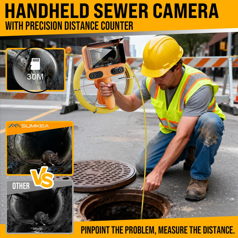 Octopusscan OS7DH2 Sewer Inspection Camera - Octopusscan