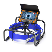 Octopusscan OS7DVE Sewer Inspection Camera – 512Hz Locator & Self-Leveling 7" Screen - Octopusscan