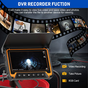 Octopusscan OS7DVE Sewer Inspection Camera – 512Hz Locator & Self-Leveling 7" Screen - Octopusscan