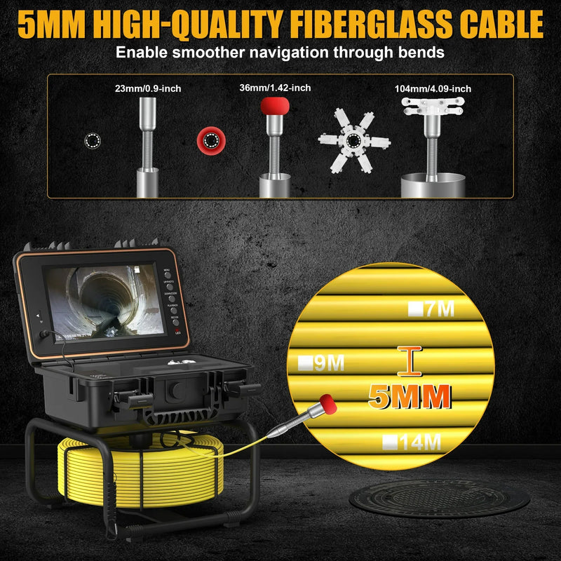 Octopusscan OS09D1 Sewer Inspection Camera - Octopusscan