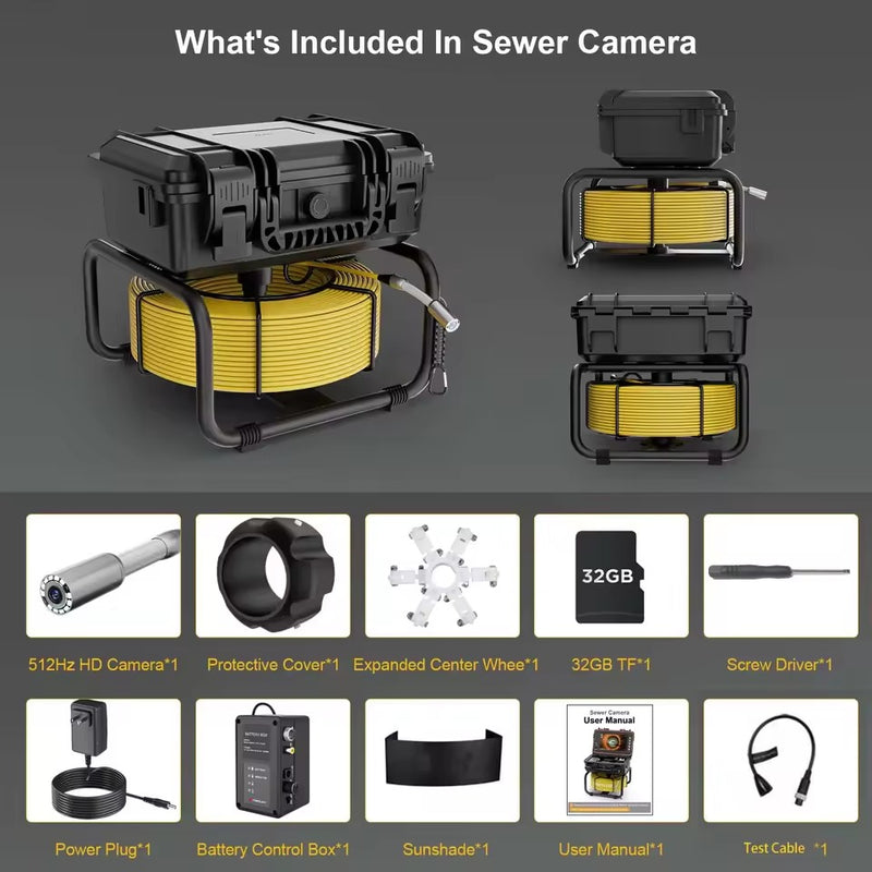 Octopusscan OS09D1 Sewer Inspection Camera