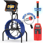 Octopusscan OS7DA Sewer Inspection Camera – 512Hz Locator & Self-Leveling 7" IPS Screen - Octopusscan