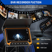 Octopusscan OS7DA Sewer Inspection Camera – 512Hz Locator & Self-Leveling 7" IPS Screen - Octopusscan