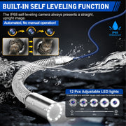 Octopusscan OS7DA Sewer Inspection Camera – 512Hz Locator & Self-Leveling 7" IPS Screen - Octopusscan